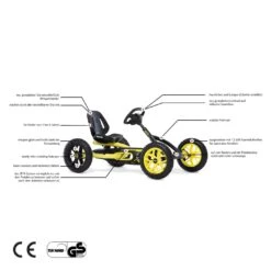 Coche De Pedales BERG Buddy CROSS 19 Coche De Pedales BERG Buddy CROSS -Berg 8715839062472 USP Buddy Cross 1500X1500 DE ad l