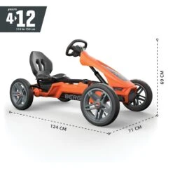 BERG Rally NRG Orange Pedal Go-Kart (PRE-ORDER) 13 BERG Rally NRG Orange Pedal Go-Kart (PRE-ORDER) -Berg BERGRallyNRGOrange Age