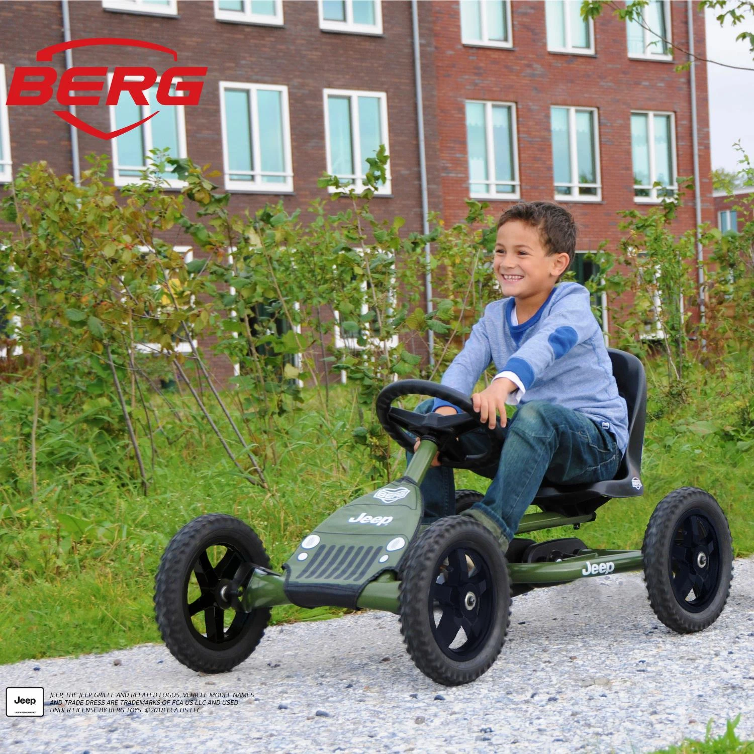 BERG Jeep Junior Pedal Go-Kart 3 BERG Jeep Junior Pedal Go-Kart - Image 3