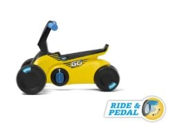 BERG GO² SparX Yellow Andador Evolutivo A Coche De Pedales -Berg andador evolutivo coche pedales BERG Go2 sparx yellow lateral ad l
