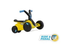 BERG GO² SparX Yellow Andador Evolutivo A Coche De Pedales -Berg andador evolutivo coche pedales BERG Go2 sparx yellow pedales plegables ad l