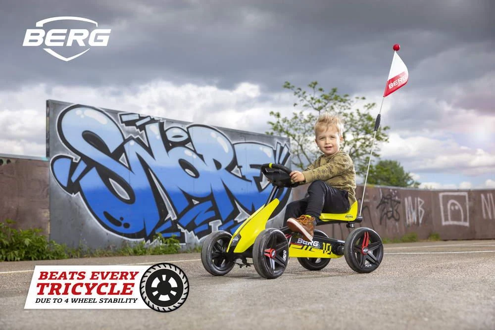 Berg Bandera Para Coche De Pedales Buzzy Y Reppy 1 Berg Bandera Para Coche De Pedales Buzzy Y Reppy