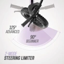 Bici Sin Pedales BERG BIKY Cross Purple Con Freno De Mano -Berg bici infantil freno mano purple 8715839100662 3 BERG Biky Cross Purple Handbrake ad l 2