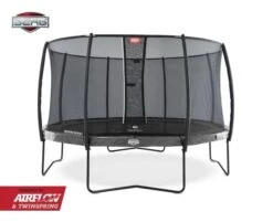 Cama Elástica BERG Elite 330 + Red Deluxe -Berg cama elastica BERG Elite Regular Grey Safety Net Deluxe ad l 3
