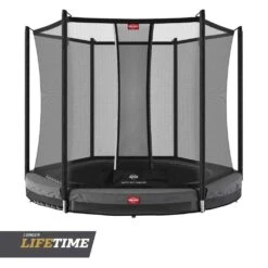 Cama Elástica BERG InGround Favorit 200 Grey + Red Comfort 14 Cama Elástica BERG InGround Favorit 200 Grey + Red Comfort -Berg cama elastica BERG Favorit InGround 200 Grey Safety Net Comfort l