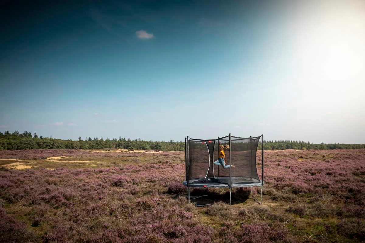 Cama Elástica BERG Favorit 270 Grey + Red Comfort 3 Cama Elástica BERG Favorit 270 Grey + Red Comfort - Image 3