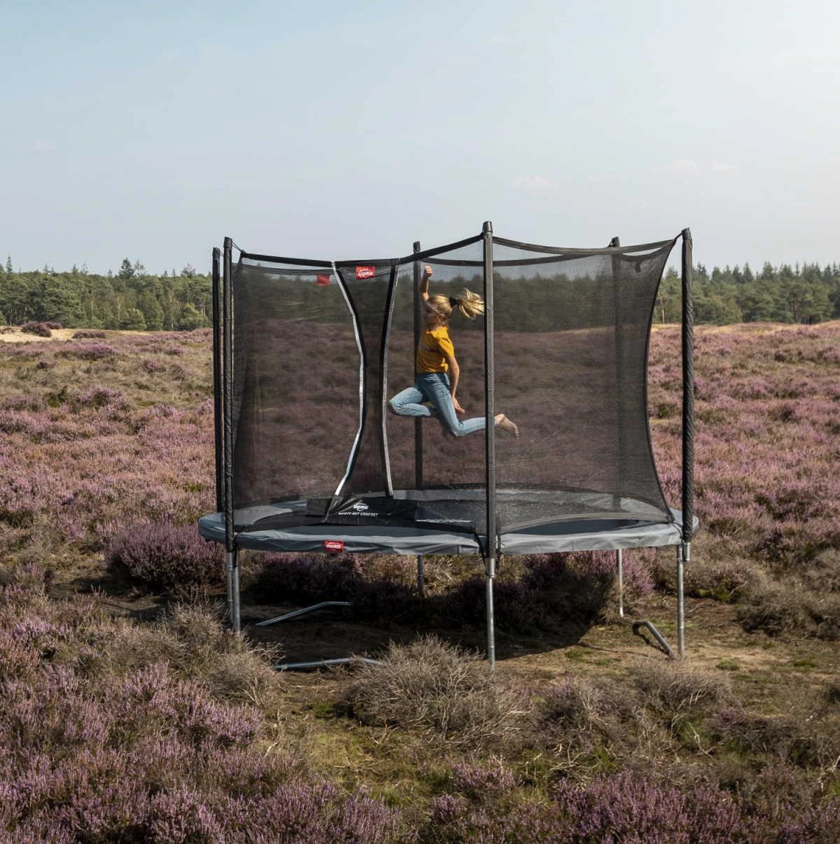 Cama Elástica BERG Favorit 270 Grey + Red Comfort 8 Cama Elástica BERG Favorit 270 Grey + Red Comfort - Image 8