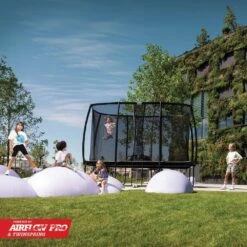 Cama Elástica BERG Ultim Champion ECO 410 + Red Deluxe XL -Berg cama elastica rectangular BERG Ultim Champion ECO Regular 410 Safety Net DLX X 1000 a hr ad l