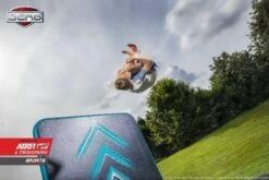 Cama Elástica BERG Flatground Ultim Champion 500 + Aerowall -Berg cama elastica rectangular BERG Ultim Elite FlatGround AeroWall 5x3m ad l