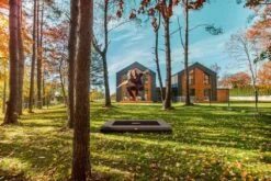 Cama Elástica BERG InGround Ultim Favorit 330 + Red Comfort -Berg cama elastica rectangular berg ultim favorit Inground 280 grey 3 ad l 2