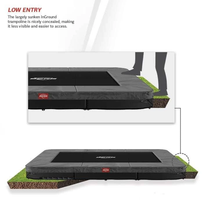 Cama Elástica BERG InGround Ultim Favorit 410 + Red Comfort - Image 10