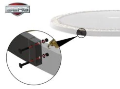 Cama Elástica BERG Flatground Champion 380 -Berg camas elasticas berg flatground airflow 6 ad l