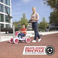 Coche De Pedales Evolutivo BERG Buzzy BLOOM 2 En 1 -Berg coche pedales barra empuje berg buzzy bloom 2 en 1 cuadriciclo madre nina ad l