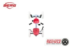 Coche De Pedales Evolutivo BERG Buzzy BLOOM 2 En 1 -Berg coche pedales barra empuje berg buzzy bloom 2 en 1 vista pajaro ad l