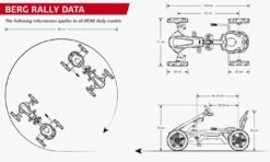 BERG Rally DRT Green BFR -Berg coche pedales berg rally modelos 2023 medidas 1400 lr ad l 4