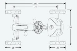 Coche De Pedales BERG Reppy Raptor [Ltd] -Berg coche pedales berg reppy medidas 1a ad l 2