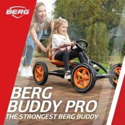 Coche De Pedales BERG BUDDY PROF -Berg coche pedales BERG Buddy Pro uso profesional mas fuerte 1000 lr ad l