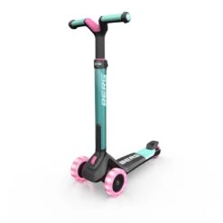 Patinete BERG Nexo Lights Menta -Berg patinete plegable BERG NEXO con luces ruedas color menta a 1500 lr l