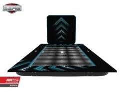 Cama Elástica BERG Flatground Ultim Elite 500 + Aerowall -Berg trampolin BERG Ultim Elite FlatGround AeroWall 5x3m enterrar ad l
