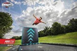 Cama Elástica BERG Flatground Ultim Elite 500 + Aerowall -Berg trampolines BERG Ultim Elite FlatGround AeroWall 5x3m deporte ad l 1