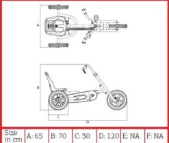 Triciclo BERG Choppy Neo